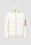 ALPHA INDUSTRIES PUFFER CORD BOMBER