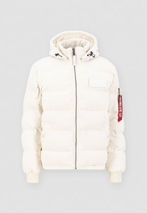 ALPHA INDUSTRIES PUFFER CORD BOMBER