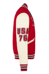 AMERICAN COLLEGE USA TEDDY VARSITY RED/WHITE