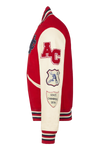 AMERICAN COLLEGE USA TEDDY VARSITY RED/WHITE