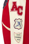 AMERICAN COLLEGE USA TEDDY VARSITY RED/WHITE