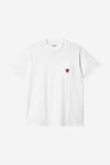 S/S Pocket Heart T-Shirt White Carhartt Wip