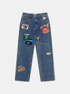 GUESS ORIGINALS USA MARKET RELAXED PANT