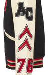 AMERICAN COLLEGE USA TEDDY VARSITY BLACK/WHITE