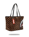 SPRAYGROUND FUR SHARKS IN PARIS TOTE BAG