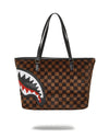 SPRAYGROUND FUR SHARKS IN PARIS TOTE BAG