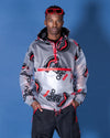 SPRAYGROUND JACKET RIP ME OPEN ANORAK TRASPARENT