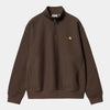 CARHARTT WIP HALF ZIP AMERICAN SCRIPT SWEAT