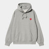 CARHARTT WIP HOODED HEART PATCH SWEAT