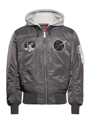 ALPHA INDUSTRIES MA-1 VF HOOD DARK SIDE BOMBER