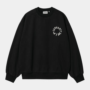 CARHARTT WIP WORK VARSITY SWEAT BLACK/WAX