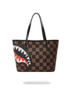 BORSA SPRAYGROUND SHARKS IN PARIS PAINTED TOTE BAG