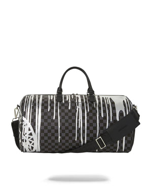 SPRAYGROUND BAG PLATINUM DRIPS DUFFLE BLACK