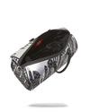 SPRAYGROUND BAG PLATINUM DRIPS DUFFLE BLACK